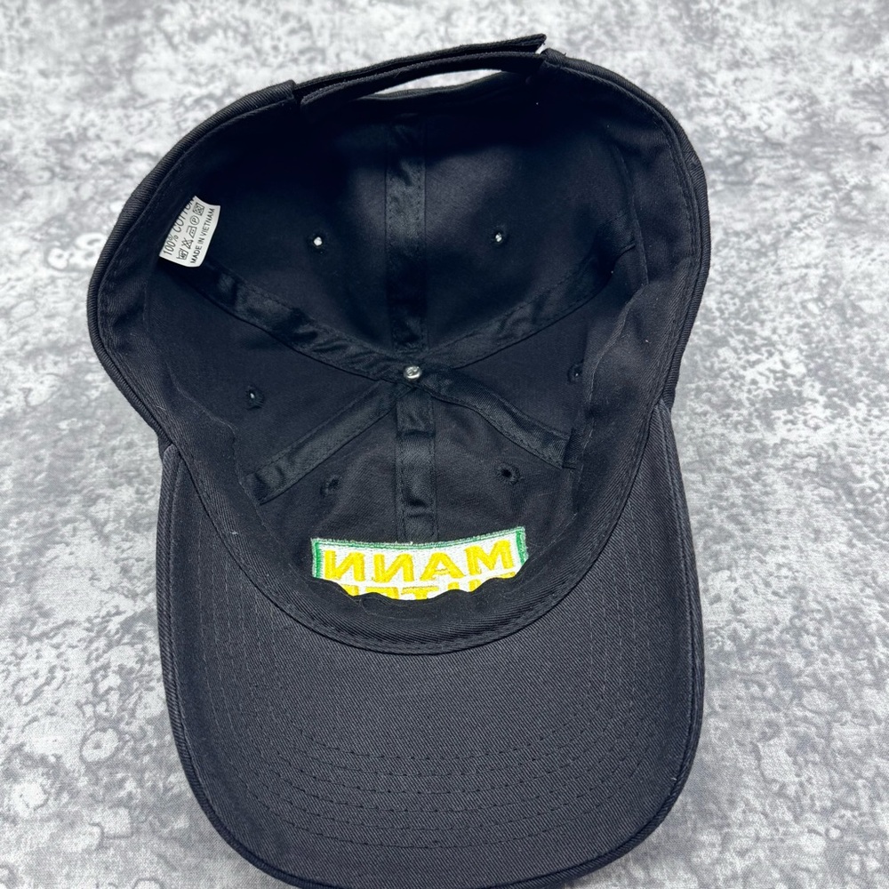 MANN FILTER Black Cap with Green and Yellow Logo - Picture 3 of 3